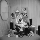 Oscaria skoaffär, skyltfönster.