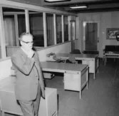 Kontorsinteriör, en man.
Wigrell & Co.