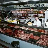 Rumsinteriör, ett par.
Kalle Perssons 70-årsdag.