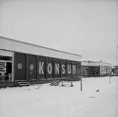 Konsum, affärsbyggnad.