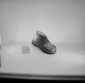 En sko - känga.
Oscaria Skofabrik.