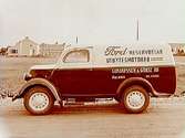 Gustavsson & Görtz, skåpbil av märket Ford.
