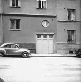 Motorbolaget, verkstad och garage, exteriör.