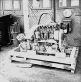 En motor.
Pelganders Motorslip.