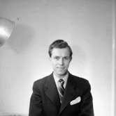 En man, bröstbild.Gustafsson & Görtz personal.