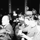 Interiör, grupp.
Konsums 50 årsjubileum.