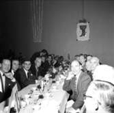 Oscarias 50 årsjubileum.Interiör, grupp.