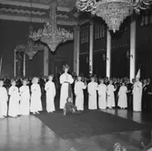 Svarta Örns, interiör, Luciafirande.