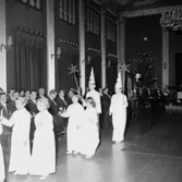 Svarta Örns, interiör, Luciafirande.