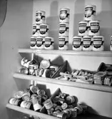 Konsum snabbköp, affärsinteriör.
Beställare: Viberg.