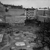 Konsum Domus, under byggnadsarbetet.