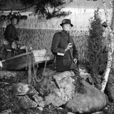 Jakt- och Naturvårdsutställningen, utställningsmonter med Rappson-kläder.