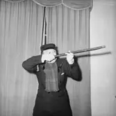 Konsums jubileum, underhållning, en man.