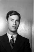 En ung man, bröstbild.Roland Larsson