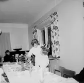 Rumsinteriör, Luciafirande.
Örebro Kexfabrik.