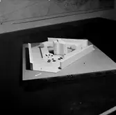 Byggnadsmodell för bensinstation.
Stadsplanekontoret.