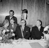 Konsums restaurang, interiör, Karl Perssons 60-årsmiddag.