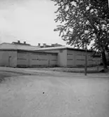 Bussgarage.
Folksam.