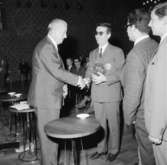Schack VM i augusti 1966, prisutdelning.