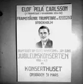 Affisch, Whisperings jubileumskonsert.