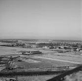 Vy, tomten i Aspholmen, från Vattentornet.
Där kommer Konsumaffär att byggas.
Beställare: Viberg (?).