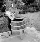 Pump för tvättmaskin, en man.
Topp Industri