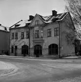 Tvåvånings bostadshus.
Byggnadsnämnden