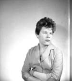 En kvinna, bröstbild.Wanja Forsén