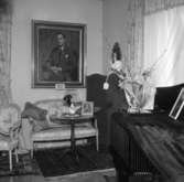 Rumsinteriör.Fru Åqvist