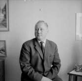 En man.Bilden tagen för pass.