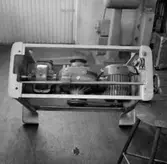 Interiör, motor till bagerimaskin.
Topp Industri.