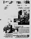 Affisch, reklam för Gasololja.