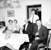 Petterssons 50 årsdag, födelsedagsfirande på Thyra Anderssons pensionat.