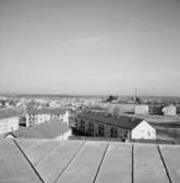 Vy över Örebro.Bilden tagen från höghuset i Tybble.