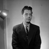 En man, bröstbild.Gustafsson & Görtz personal.