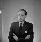 En man, bröstbild.Gustafsson & Görtz personal.