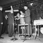 Oscarias julfest på Idrottshuset.