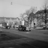 Konsums Domus stormarknad, bilparaden.