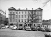 Stortorget, Rådhuset till vänster på bilden, byggnader.