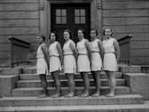 Arbetarnas Gymnastik Förening, AGF, Olympiagymnaster, 6 kvinnor.