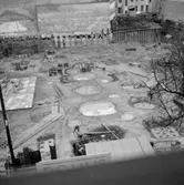 Konsum Domus, under byggnadsarbetet.