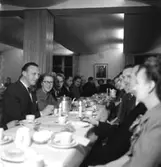 Konsums restaurang, interiör, personalfest.