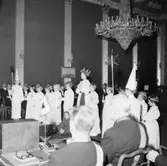 Svarta Örns, interiör, Luciafirande.