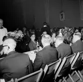 Oscarias 50 årsjubileum.
Interiör, grupp.