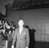 Oscarias 50 årsjubileum.Interiör, grupp.