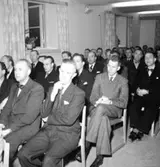 Konsums föreståndare på föreläsning.