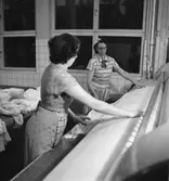 Tvätt Konsum, interiör, personalen.