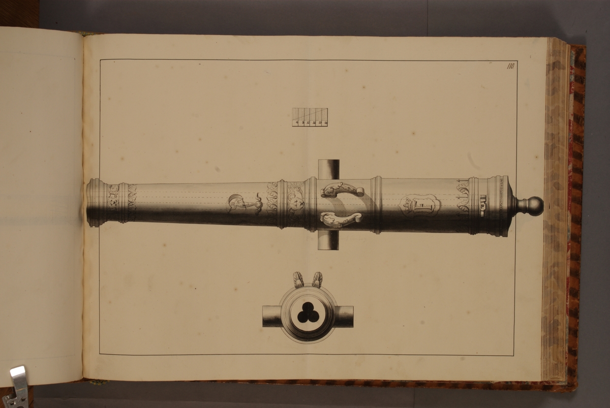 Kjell Hedberg, Image depicting Danish trophy taken at Kronoborg Castle in 1658. Included in volume with depicted older Swedish fire pipes kept on fortresses and fire pipes conquered in the years 1598-1679.