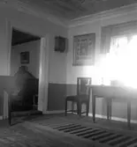 Siggebohyttans bergsmansgård, interiör.
30 juli 1940.