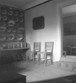 Siggebohyttans bergsmansgård, interiör.
30 juli 1940.
